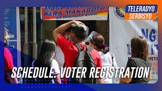 Voter registration starts on February 12  TeleRadyo Serbisyo [upl. by Llemar139]