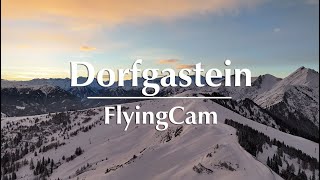 Webcam Dorfgastein – Skifahren im sanften Morgenlicht [upl. by Novahc]