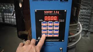 How to program a Paragon Janus 1613 Kiln Paragon Kiln for firing using the Sentry 20 Controller [upl. by Eynahpets466]