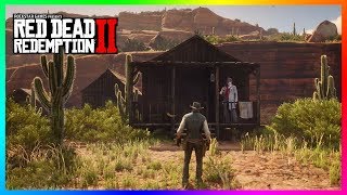 What Happens If John Marston Visits Pinkerton Edgar Ross House In Red Dead Redemption 2 RDR2 [upl. by Lyrred]