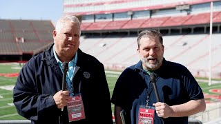 Tom Shatels Press Pass Nebraska football spring practice [upl. by Alius941]