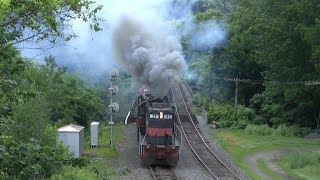 Guilford GP9s Blowing Smoke  1080p  62511 [upl. by Awad]