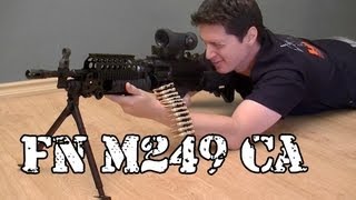 Review  FN M249 Classic Army  Airsoft Brasil [upl. by Frederico]