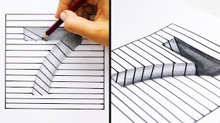 20 ASTUCES DE DESSIN FACILES ET SYMPA [upl. by Caswell564]