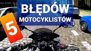 TOP 5 błędów początkujących motocyklistów [upl. by Ahselet]