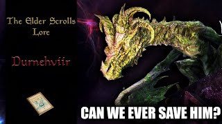 The Story of the Cursed Dragon Durnehviir  The Elder Scrolls Lore [upl. by Nedah280]