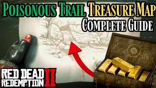 RDR2 Poisonous Trail Treasure Map Complete guide amp walkthrough [upl. by Eenal]