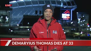 Broncos fans react to death of Demaryius Thomas [upl. by Melnick]