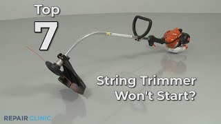 Top Reasons String Trimmer Not Starting — String Trimmer Troubleshooting [upl. by Eyllib878]