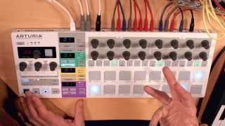 Arturia BeatStep Pro Sequencer amp Controller Demo [upl. by Entruoc]