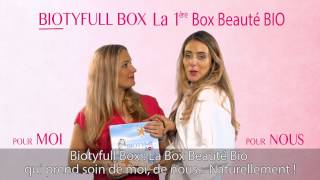 BIOTYFULL BOX  La Box Beauté Bio N°1 vue à la TV [upl. by Arreik]