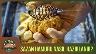 Sazan Hamuru Nasıl Hazırlanır Sazan Yemi Hazırlama [upl. by Aronek]