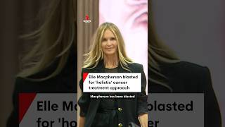 Elle Macpherson blasted for ‘holistic’ breast cancer treatment approach [upl. by Redna]