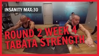 INSANITY MAX 30 Round 2 Week 4 Tabata Strength NC FIT CLUB [upl. by Michon]