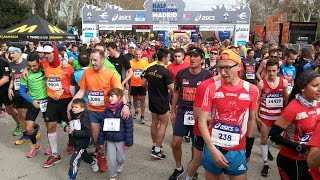 ASICS Media Maratón de Madrid 2016 [upl. by Ayotak113]