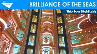 Brilliance of the Seas Ship Tour Highlights Royal Caribbean [upl. by Sadowski]