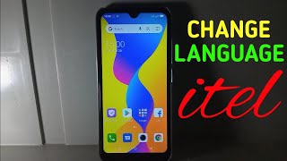 How to Change itel Phone Language  itel S15 [upl. by Sioux]