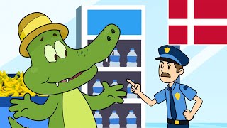 Der Kommer Arne Alligator dansk [upl. by Ihcas120]