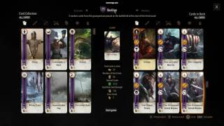 Witcher 3 best gwent deck Skellige [upl. by Rambort]