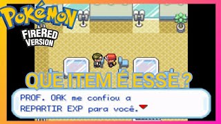 Pokémon fire red como pegar o xp share item incrível com o passo a passo [upl. by Jolanta]