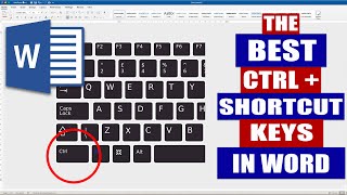 The Best Ctrl  Shortcut keys in Word  Microsoft Word Tutorials [upl. by Gifford]