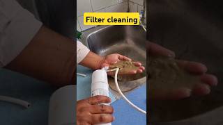 Filter Cleaning process waterfilter waterpurifierfilter [upl. by Nilson54]