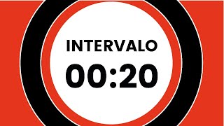 CRONOMETRO  Duración 30 minutos  Intervalos de 20 segundos  Sin descanso  Sin música [upl. by Huntingdon]