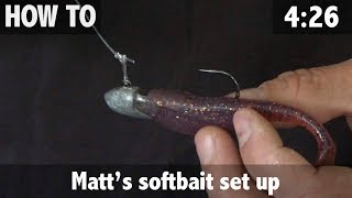 Matts Softbait Set Up [upl. by Ardiedal]