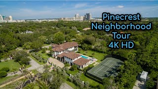 Pinecrest in 4K  Miami  Florida  Neighborhood Tour [upl. by Xyla177]