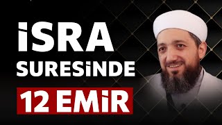 İsra Sûresindeki 12 Emir  İsmail YAŞAR [upl. by Volding]