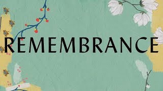 Remembrance Lyric Video  Hillsong Worship [upl. by Dow]