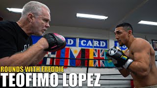 Rounds With Freddie  Teofimo Lopez [upl. by Ahsenahs]