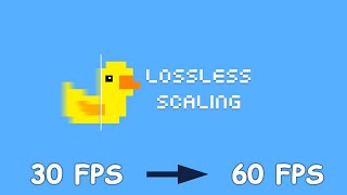 TUTORIAL How to Use Lossless Scaling Frame Generation on Potato PC [upl. by Edmond]