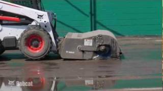 Bobcat Sweeper Attachment [upl. by Tnomel]