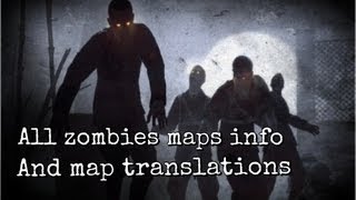 All zombie maps and information in order [upl. by Nabal366]