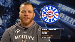 Thank you Thorty  Shawn Thorntons best Bruins moments [upl. by Notnyw819]