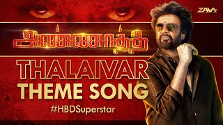 Annaatthe  Thalaivar168  Thalaivar Theme Song  Superstar Rajinikanth [upl. by Yrian675]