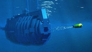 LEGO Submarine Animation  SS5 Moccasin [upl. by Siegler]