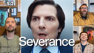 SEVERANCE Season 2 Episode 1 quotHello Ms Cobelquot First Time Watching ReactionReview [upl. by Eiznekam545]