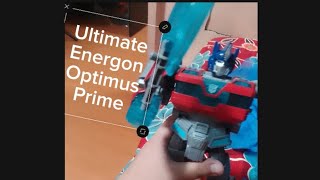 Ultimate Energon Optimus Prime Review TF ONE [upl. by Blinnie112]