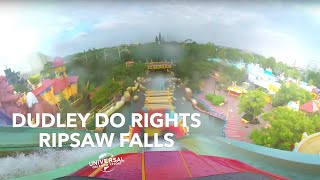 Ride Dudley Do Rights RipSaw Falls from Home [upl. by Juno]