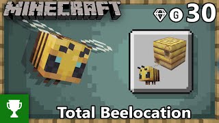 Total Beelocation  Minecraft  114 Buzzy Bees Update  Achievement Guide [upl. by Lutero133]