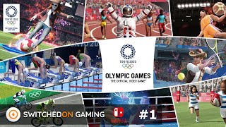 Olympics 2020 Nintendo Switch  ALL EVENT playthroughs 1 [upl. by Cirala11]