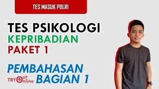 TES PSIKOLOGI  KEPRIBADIAN PAKET 1  BAGIAN 1 [upl. by Colin571]