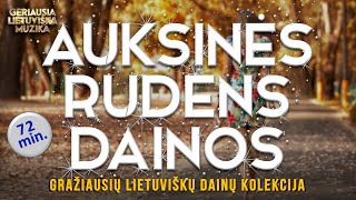 Auksinės Rudens Dainos • Lietuviškų Dainų Rinkinys 2020 • [upl. by Dav19]