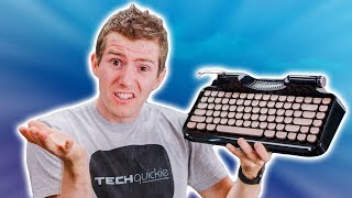 This AWFUL Typewriter Keyboard Raised 350K [upl. by Amjan]