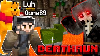 ¡CORRE POR TU VIDA DEATHRUN  Minecraft con Luh [upl. by Enived693]