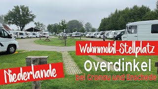 WohnmobilStellplatz Overdinkel  Niederlande  bei Gronau und Enschede  Camperplaats Skopnboer [upl. by Yumuk93]