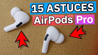 AirPods Pro  15 astuces amp fonctions cachées [upl. by Cecilius191]