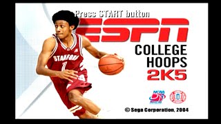 ESPN College Hoops 2K5  Gameplay PS2 [upl. by Baiss469]